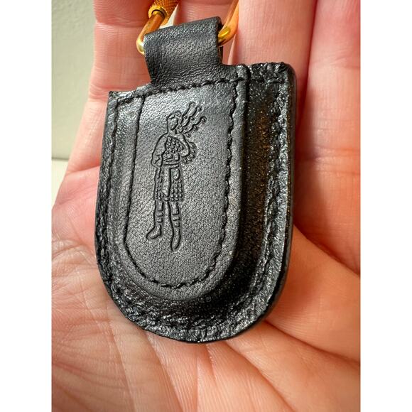 Unisex Minimalist Key Ring Key Fob Black - Picture 2 of 6